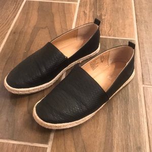 Black Slip-ons